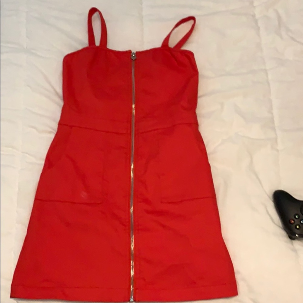 Forever 21 kids zip up dress